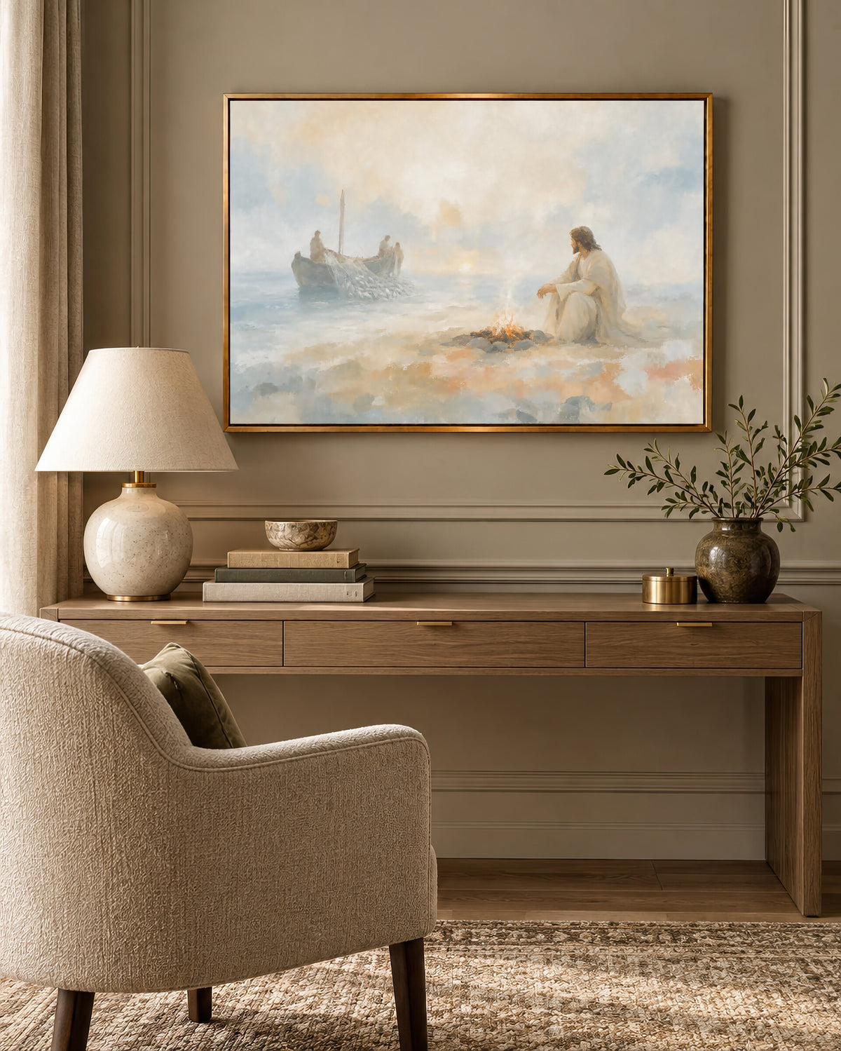 Breakfast On The Shore wall art