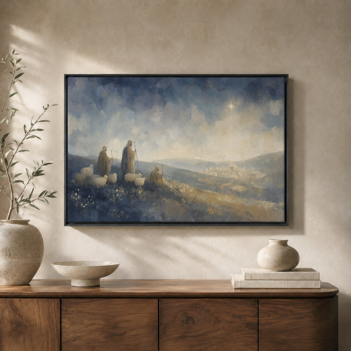 Shepherds See The Star wall art