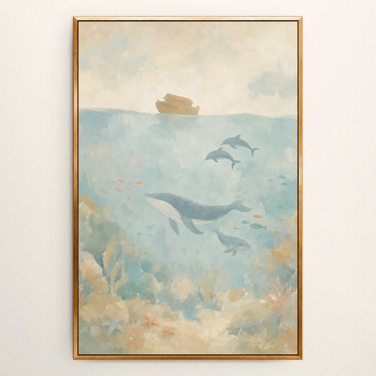 Noah's Ark And The Sea Below wall art