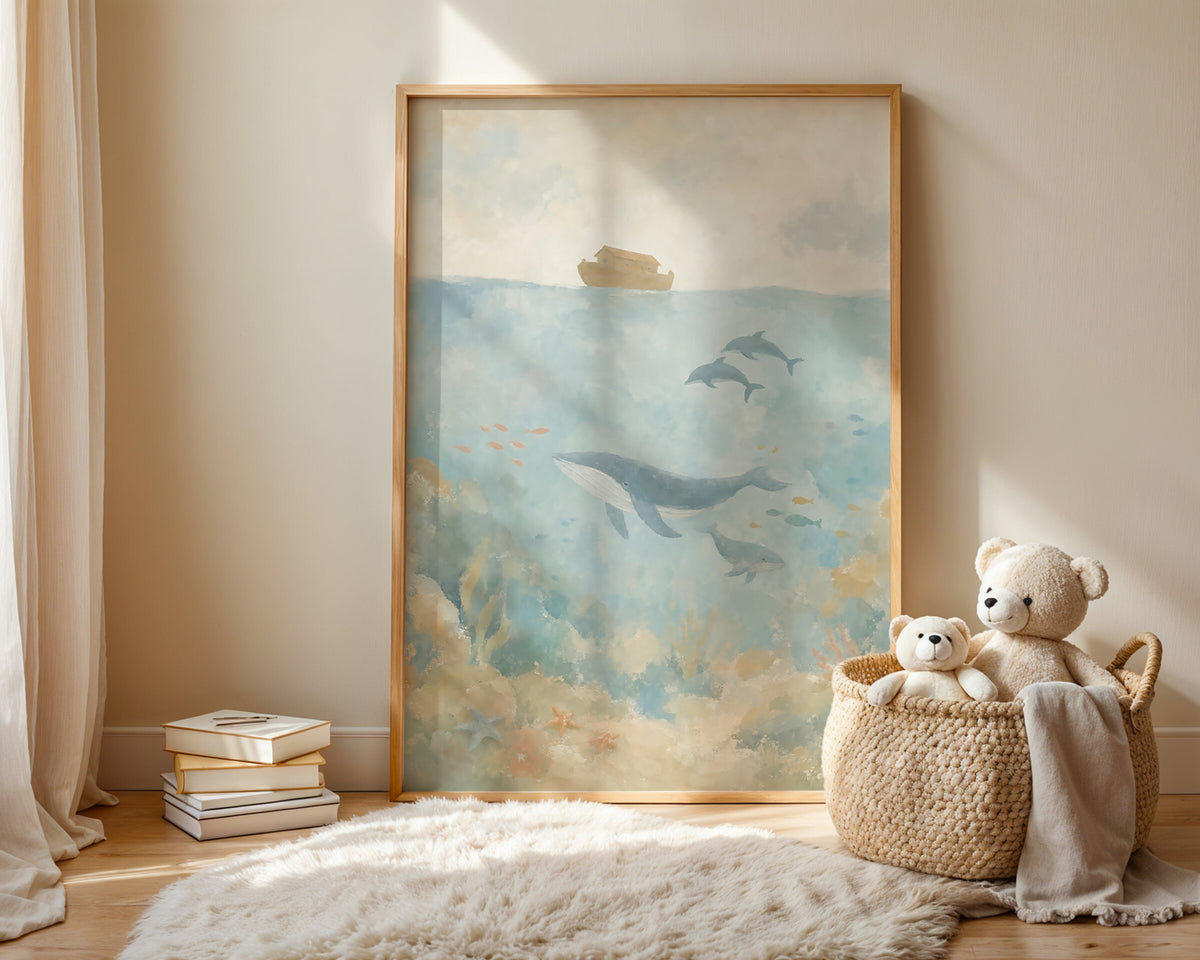 Noah's Ark And The Sea Below wall art