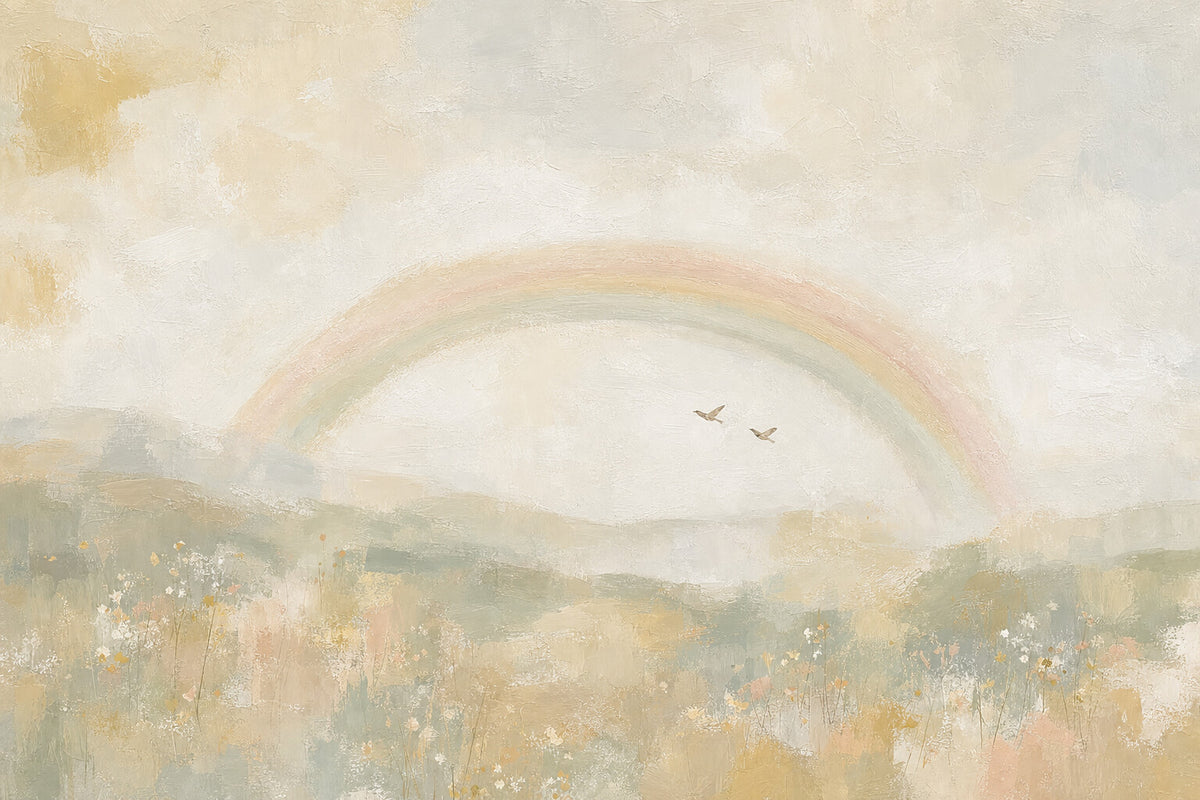 Rainbow Over The Meadow artwork