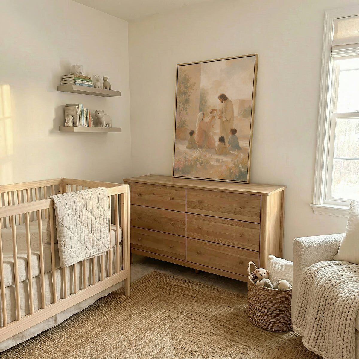 Blessing The Baby wall art