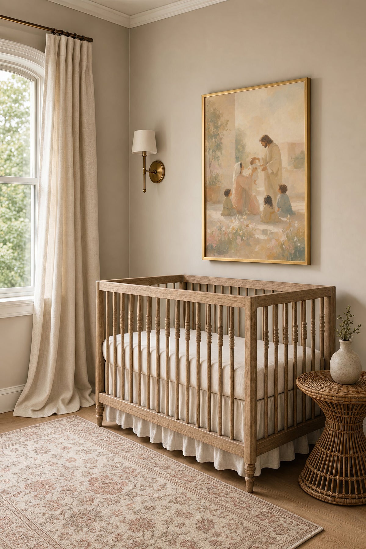 Blessing The Baby wall art