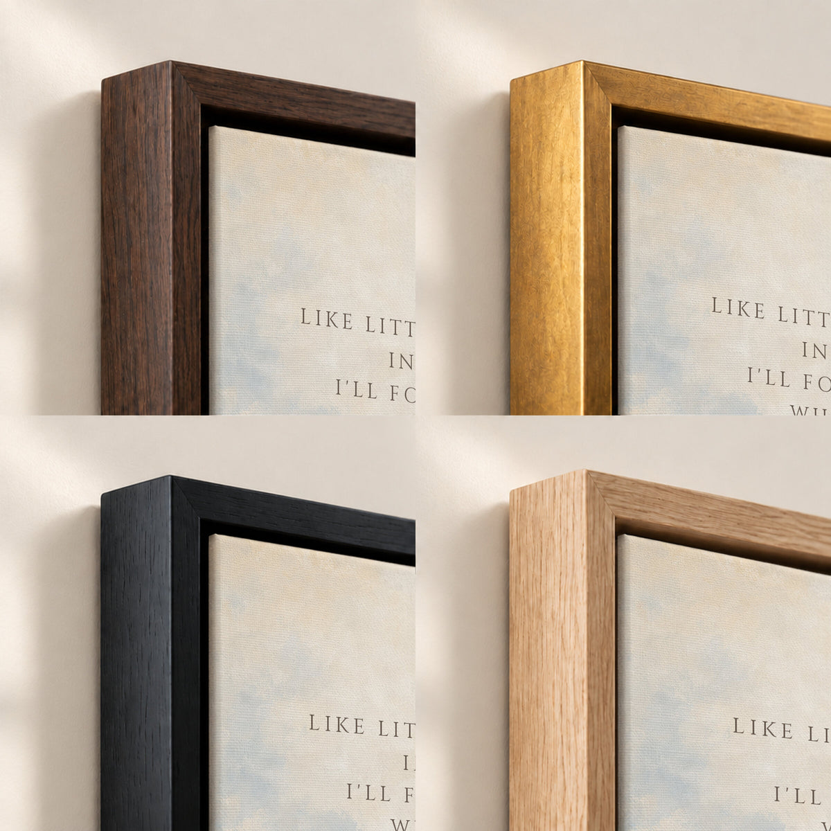 Like Little Ducklings in a Row (Portrait) wall art