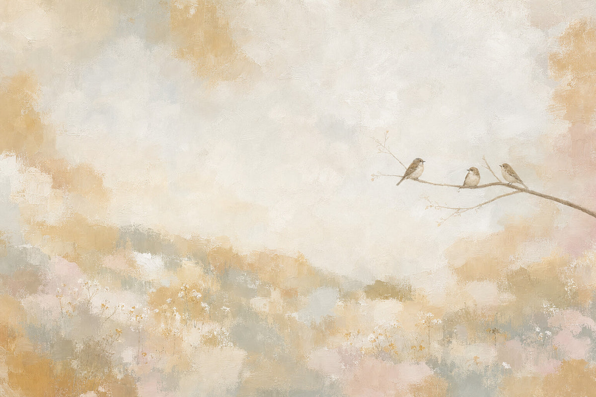 Sparrows On The Branch artwork