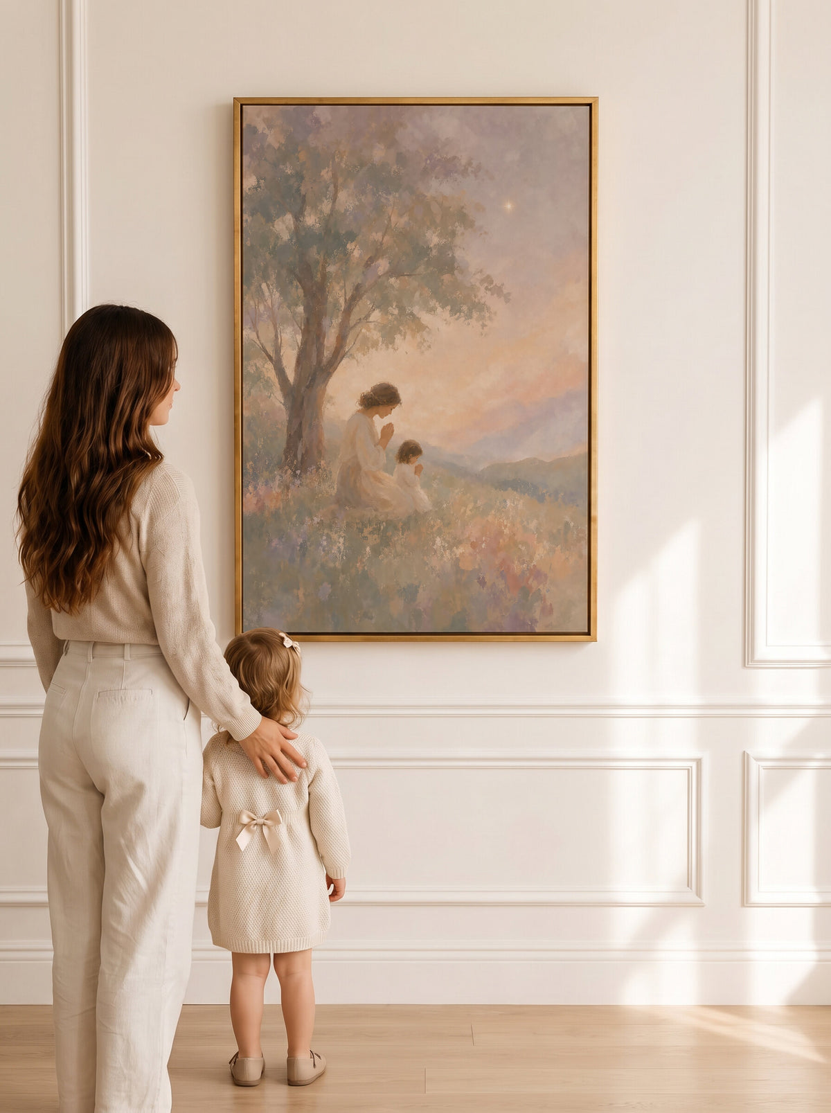 Evening Prayer with Mama wall art