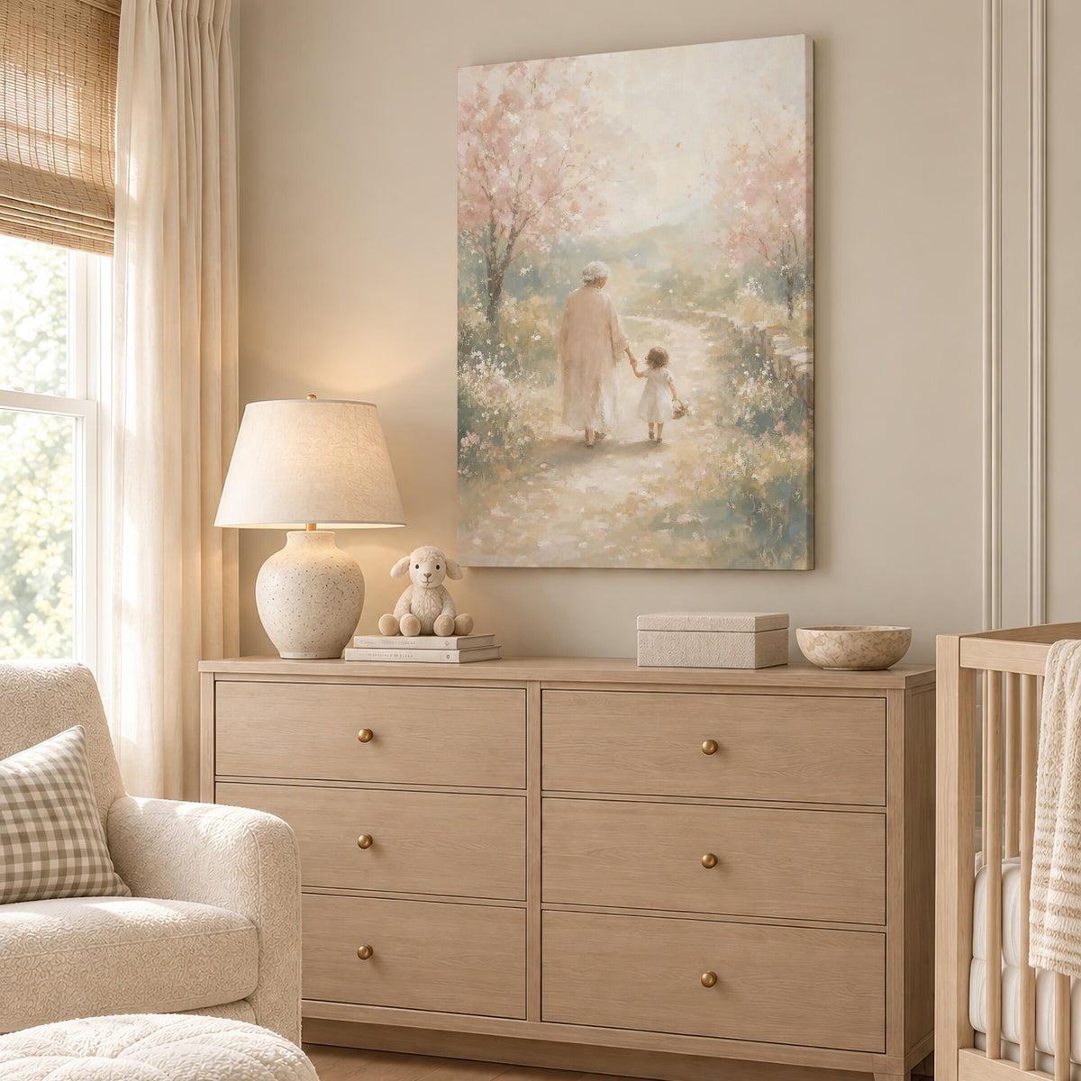 Blossom Lane with Grandma wall art