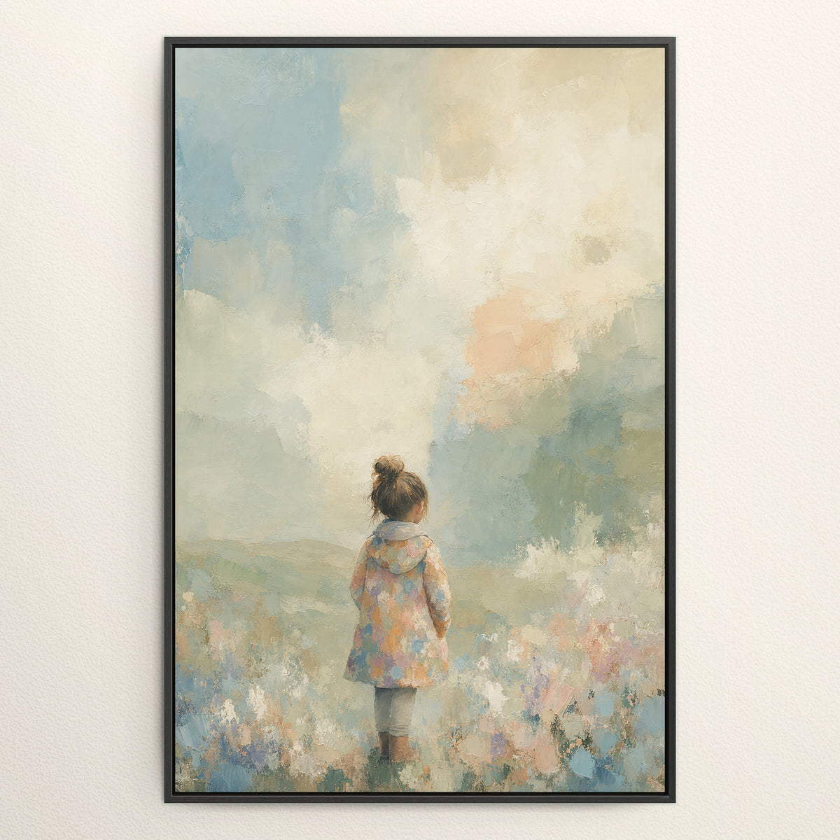Joseph's Coat Dusty Blue wall art