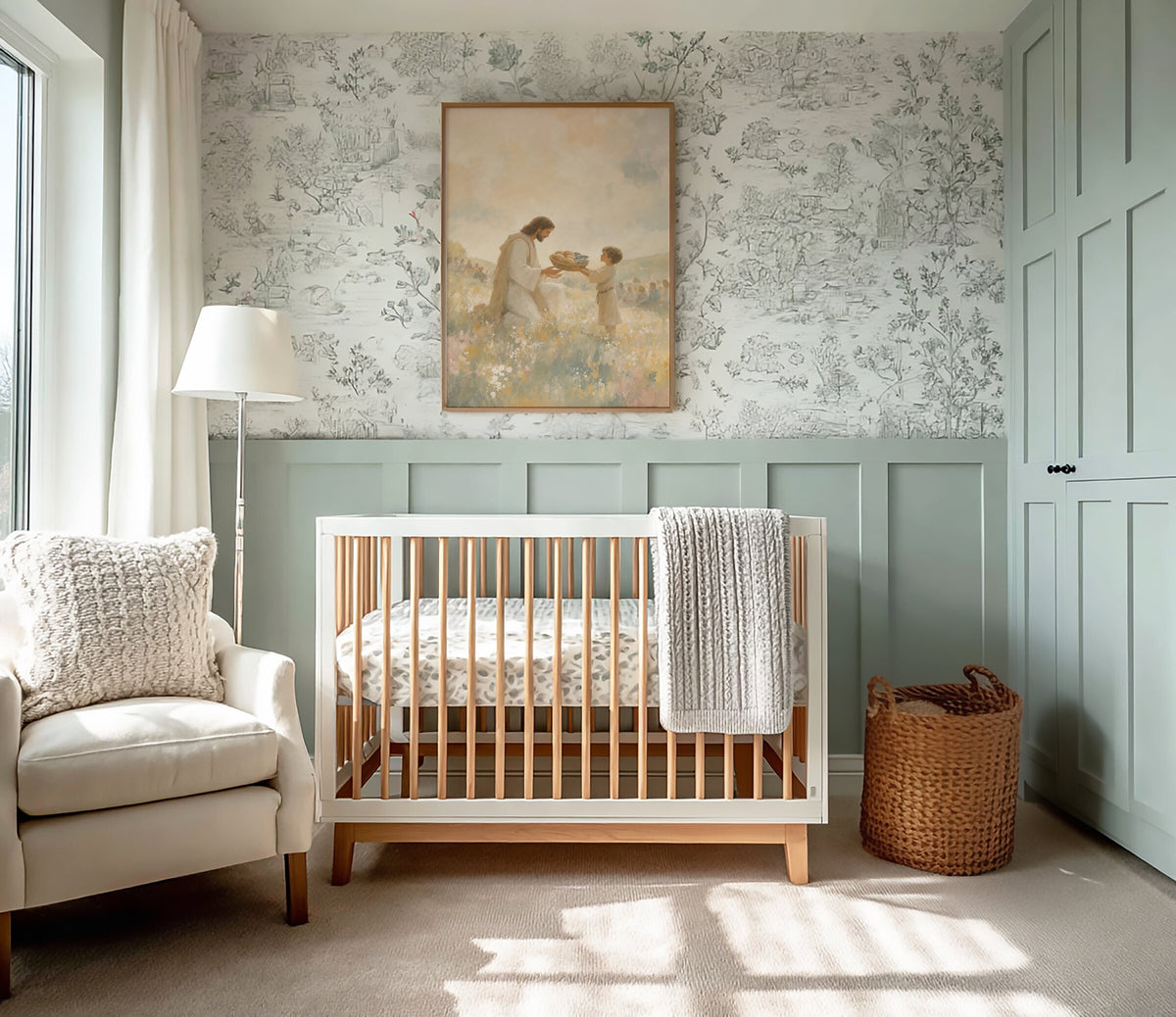 The Boys' Basket wall art