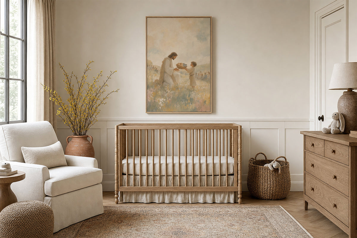 The Boys' Basket wall art