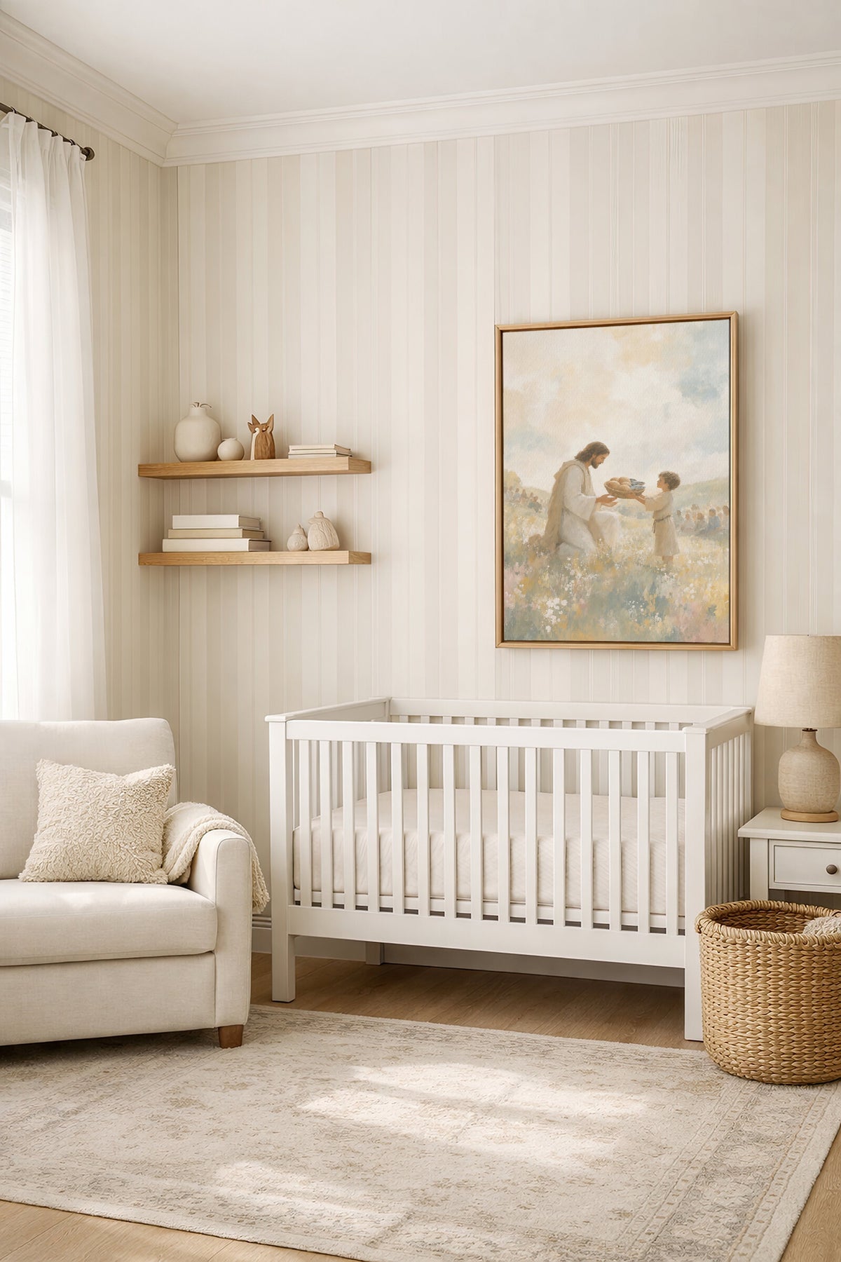 The Boys' Basket wall art