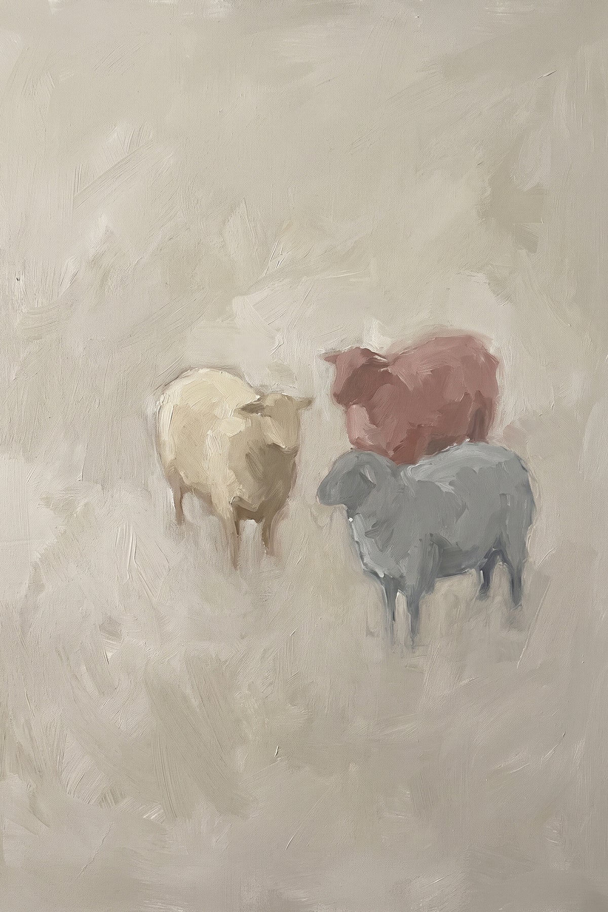 Three Little Sheep artwork