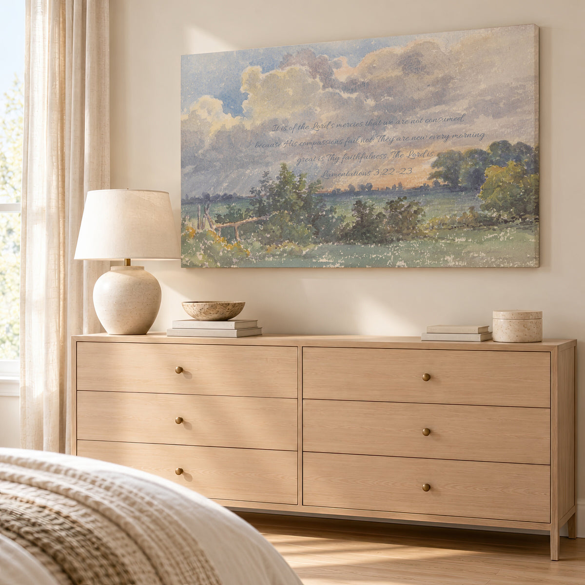 Summer Sky Landscape wall art