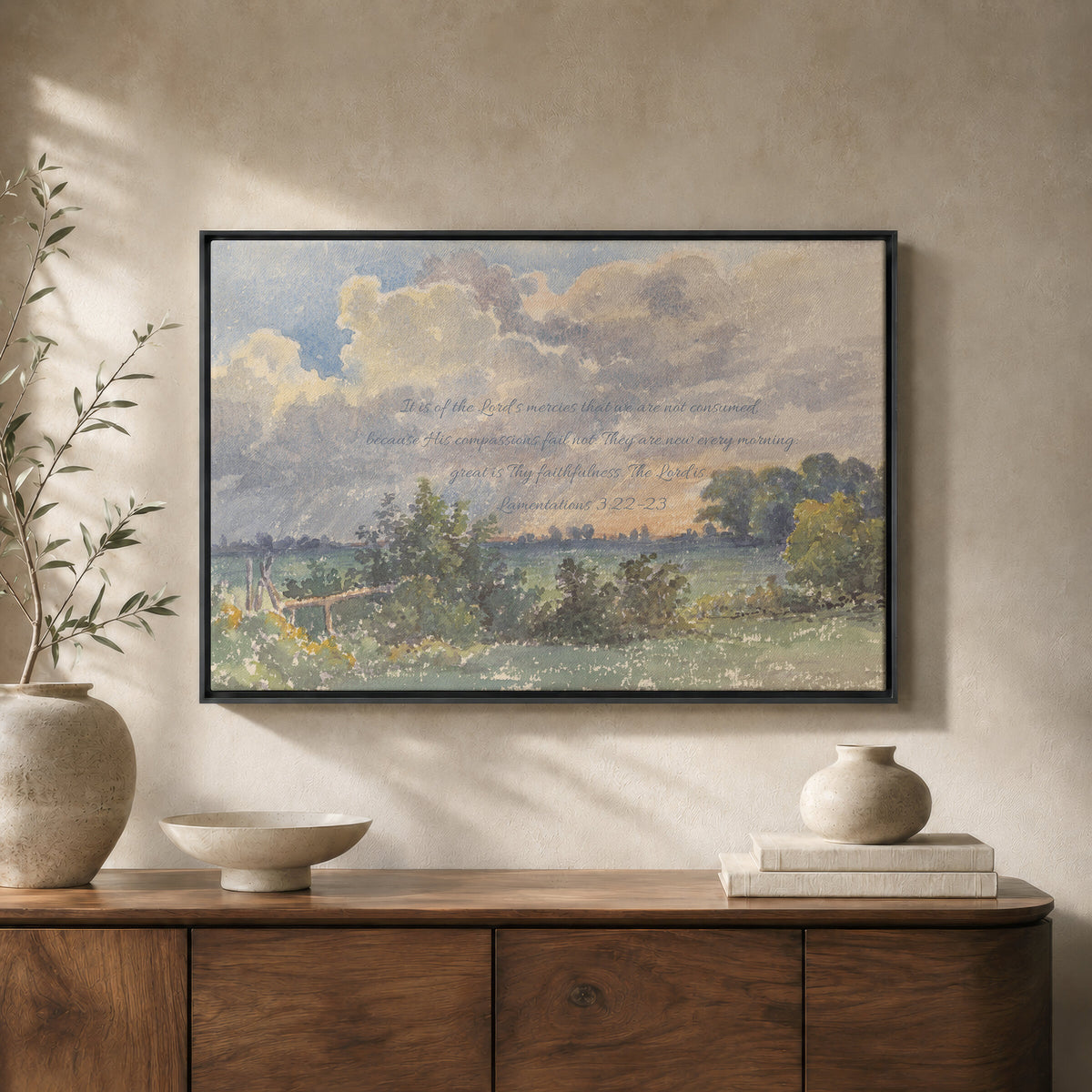 Summer Sky Landscape wall art