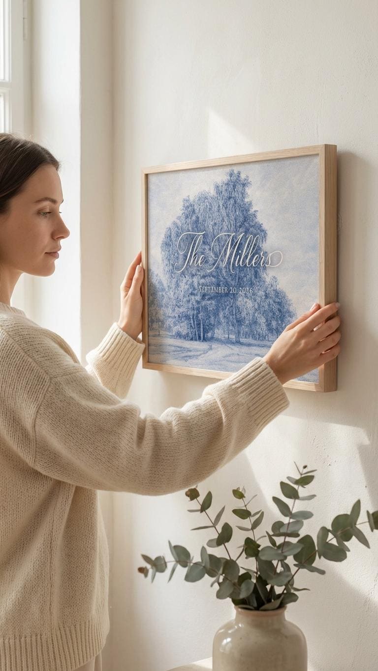 Custom Floral Wedding Welcome Sign - Reception or Home Decor - Wedding Gift