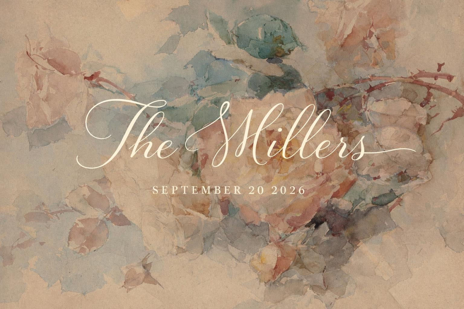 Custom Vintage Art Wedding Newlyweds Sign - Reception or Home Decor - Wedding Gift