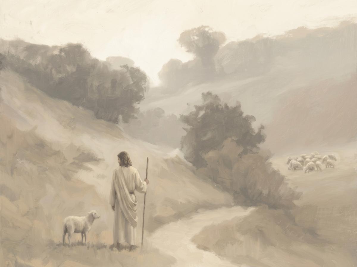 Be Still Canvas | Dusk Path Hollow Christian Wall Art Print | Moody Christian Wall Art | Faith Gift | F0004