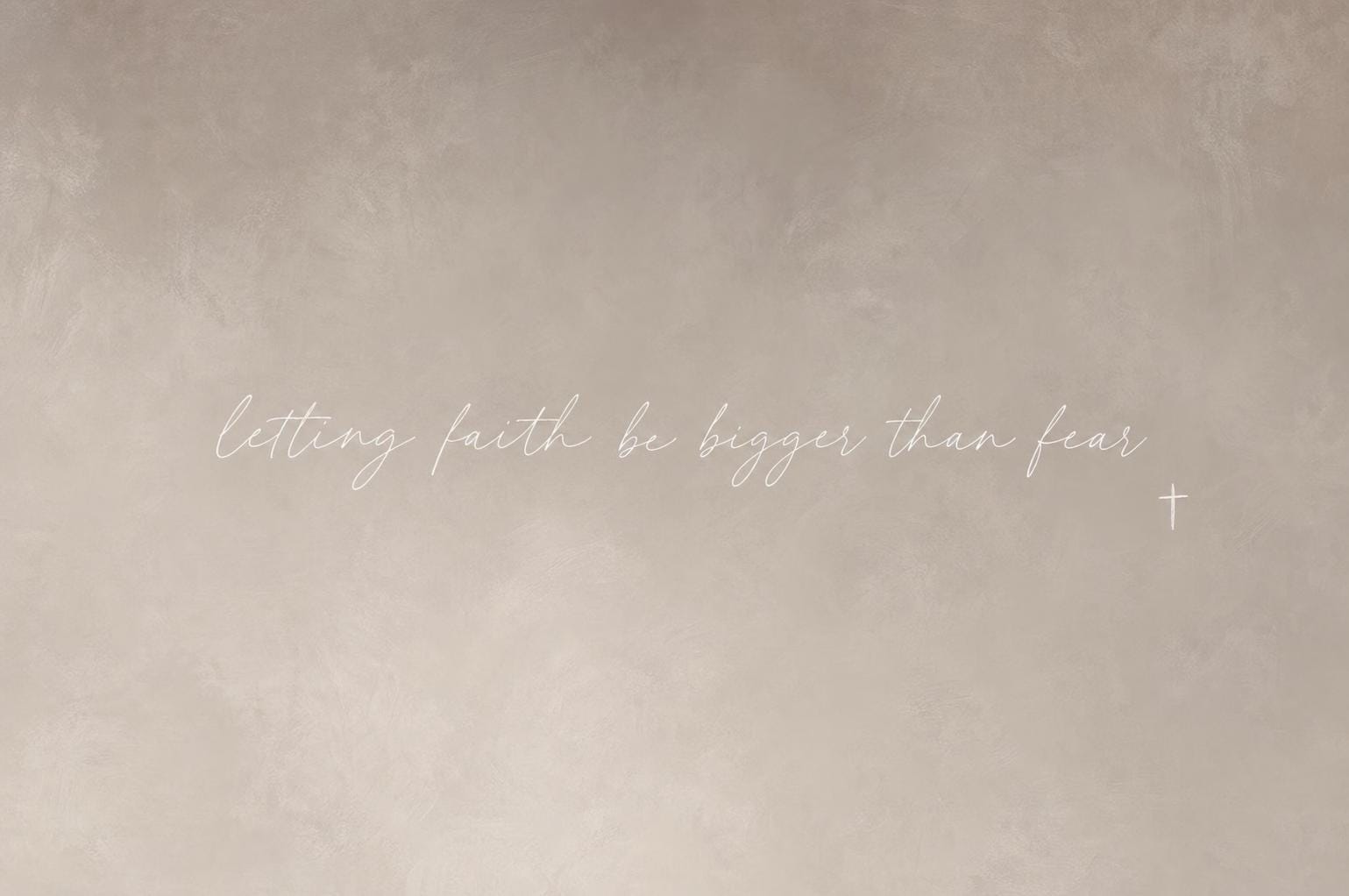 Faith Over Fear Canvas | Faith Bigger Than Fear Framed Canvas Christian Wall Art | Faith Gift for Her | C0006
