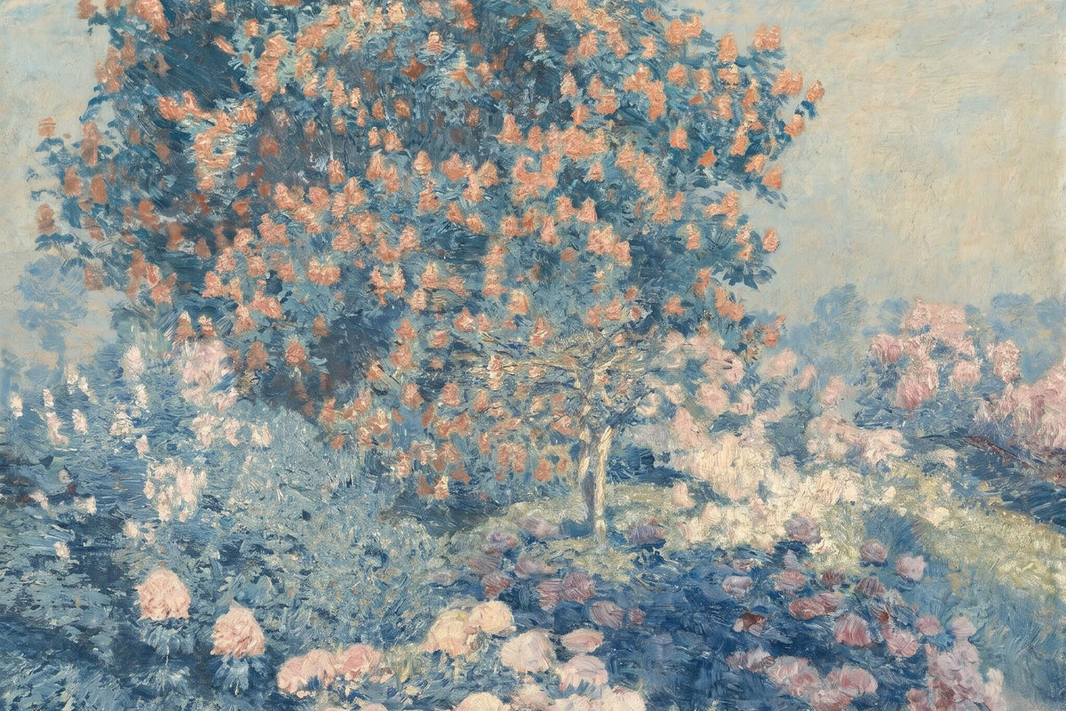 Blue Blossom Garden — Floral Print