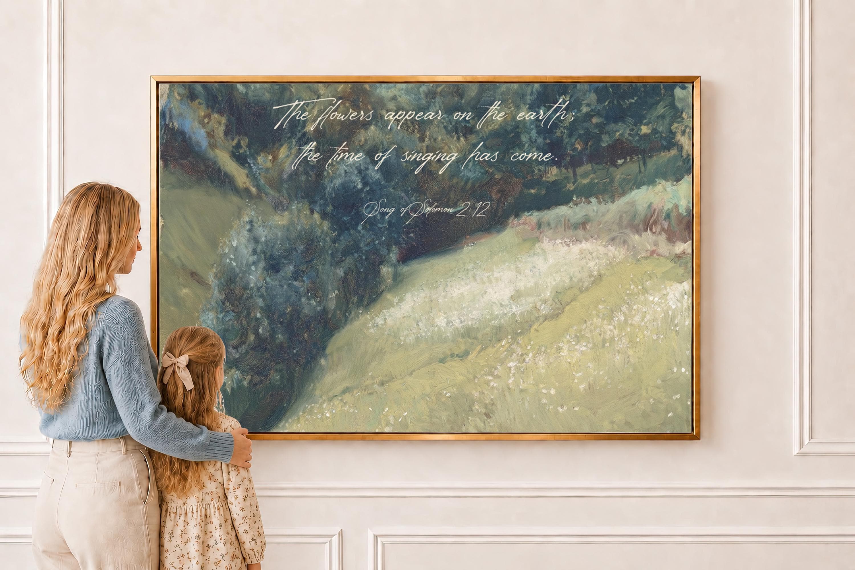 Scripture Quote Wall Art | Scripture Wall Art Print | Verse Home Print Christian Wall Art Print | W0036