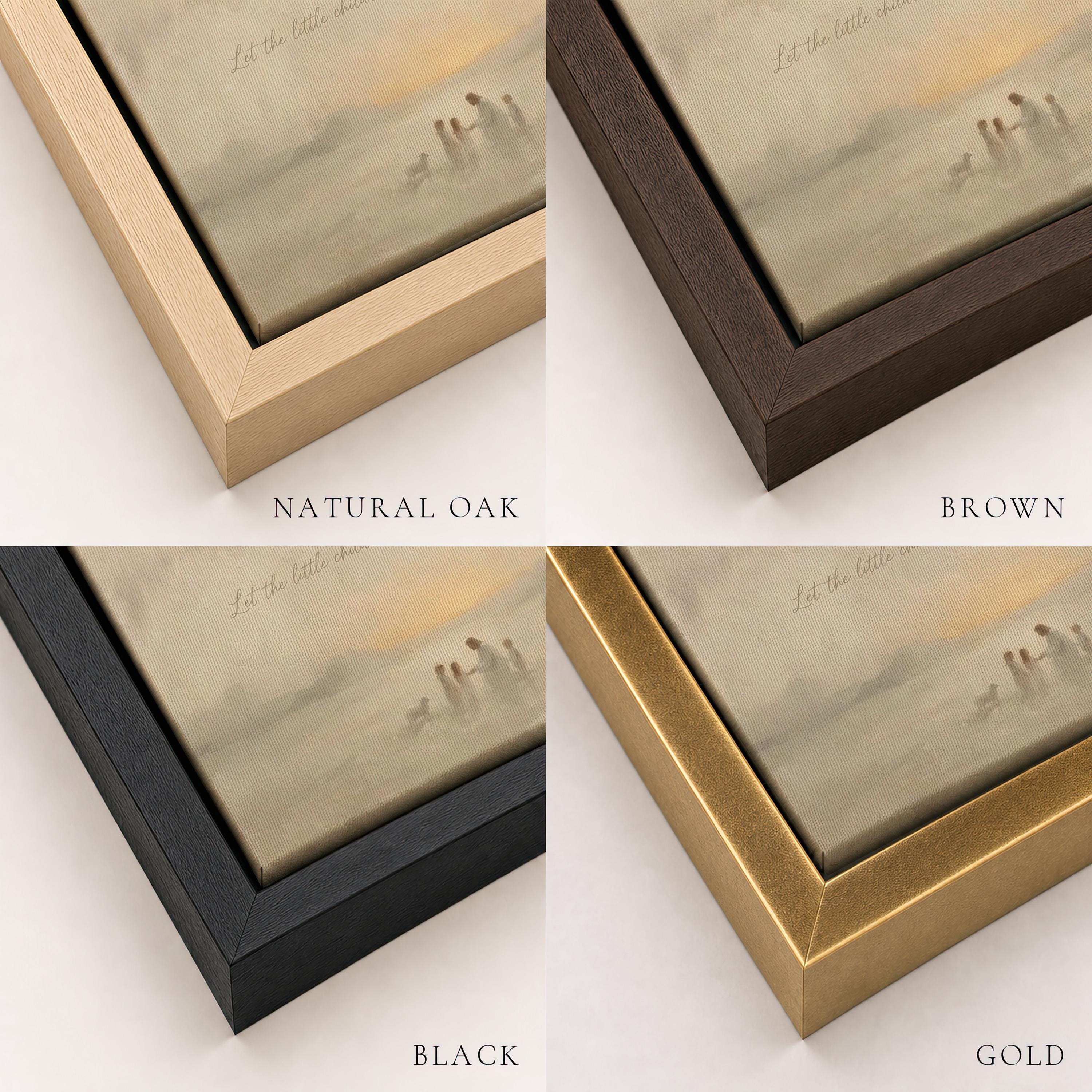 Christian Nursery | Modern Christian Neutral | Jesus Children Christian Wall Art Print | W0188
