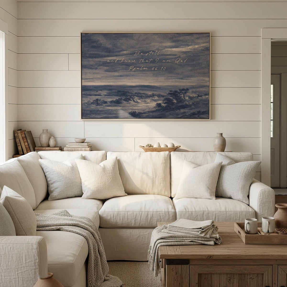 Be Still, Moody Coastal — Psalm 46:10 | Product view 5