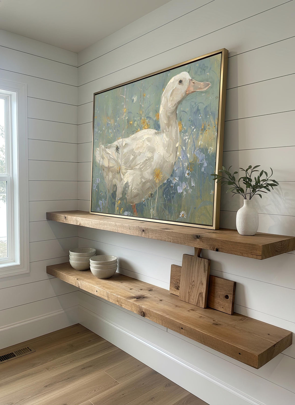 Soft Sage Duck — Landscape Print | Product view 4
