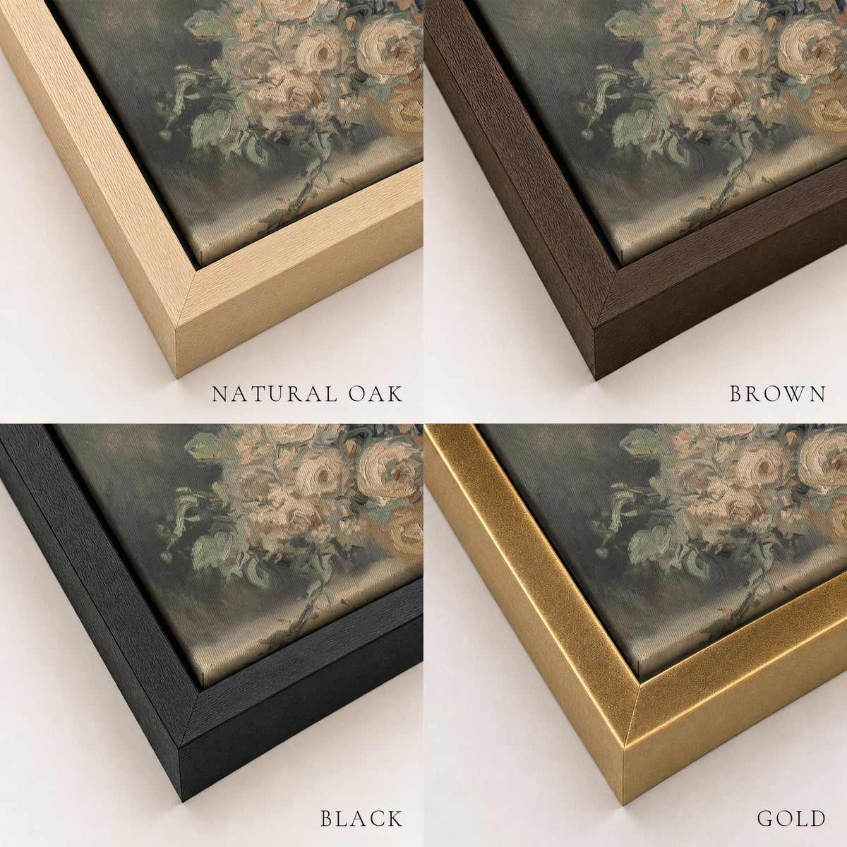 Antique Rose Still Life — Floral Print | Product view 11