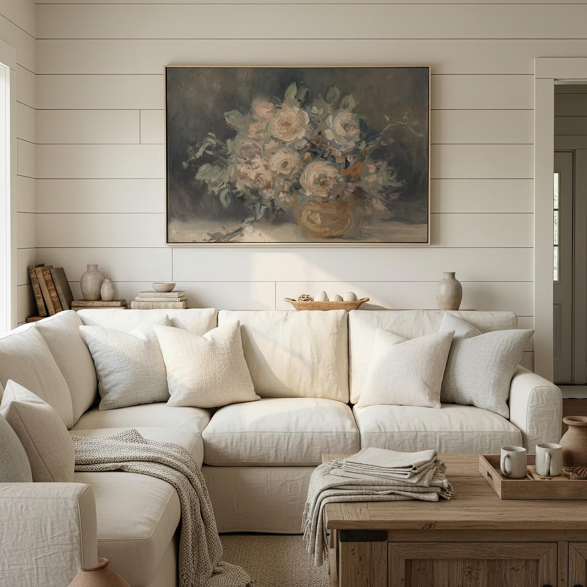 Antique Rose Still Life — Floral Print | Product view 9