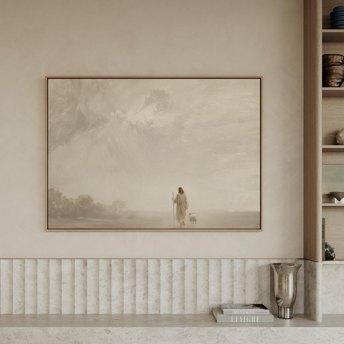 Veiled Shepherd — Psalm 23 Stormy Sky | Product view 7