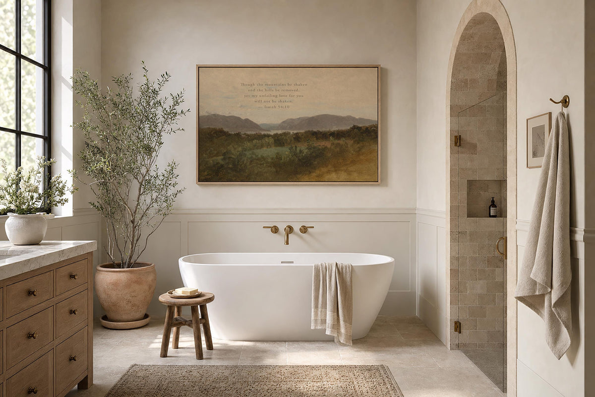 Though the Mountains Be Shaken — Isaiah 54:10 | Product view 3