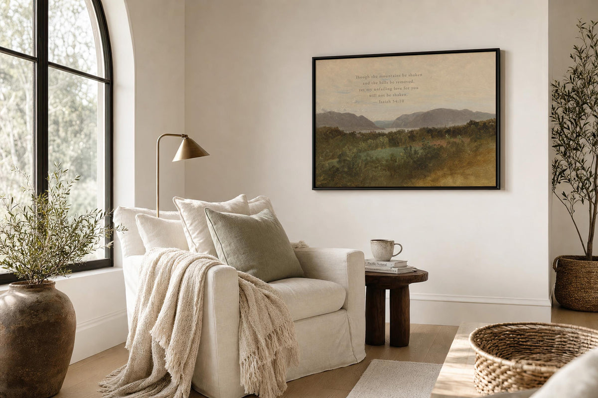 Though the Mountains Be Shaken — Isaiah 54:10 | Product view 2