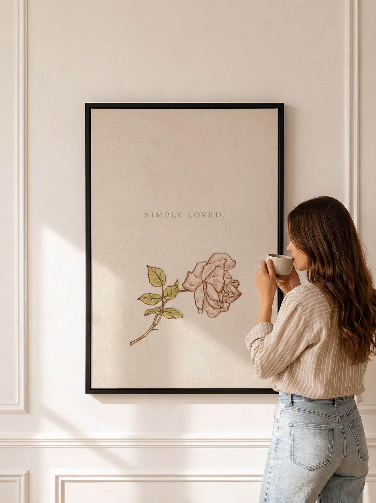 Simply Loved — Nursery Wall Art | Product view 5
