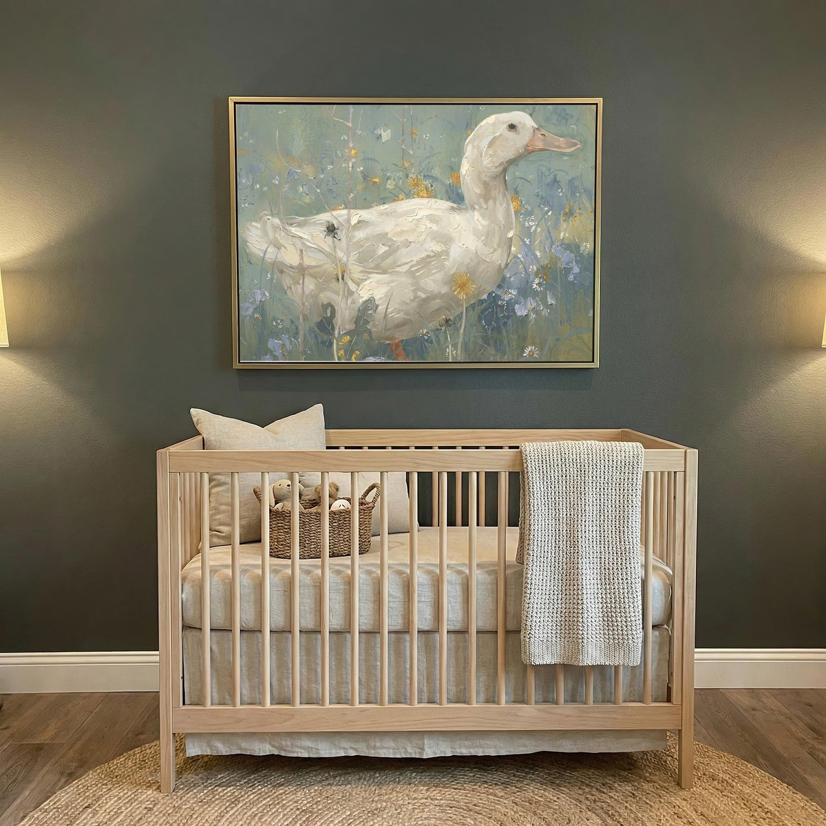 Soft Sage Duck — Landscape Print | Product view 8