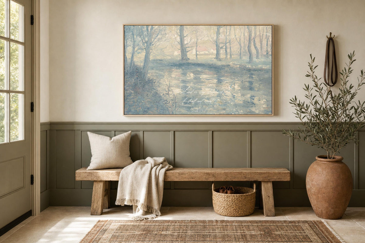 Calm Faith Verse — Scripture Wall Art | Product view 4