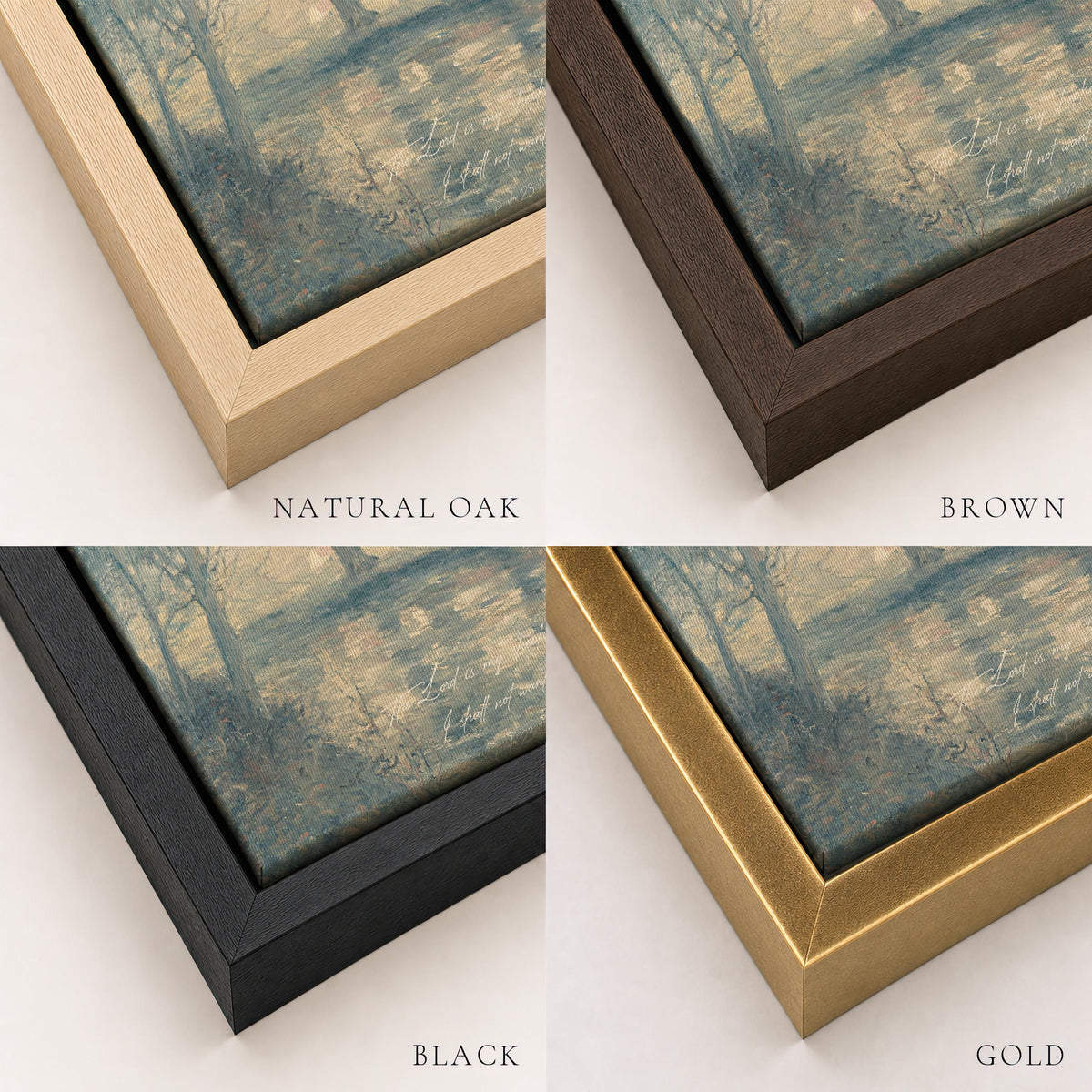 Calm Faith Verse — Scripture Wall Art | Product view 6