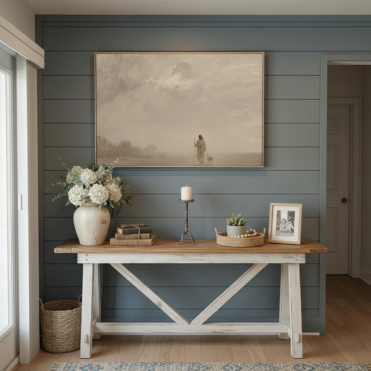 Veiled Shepherd — Psalm 23 Stormy Sky | Product view 8