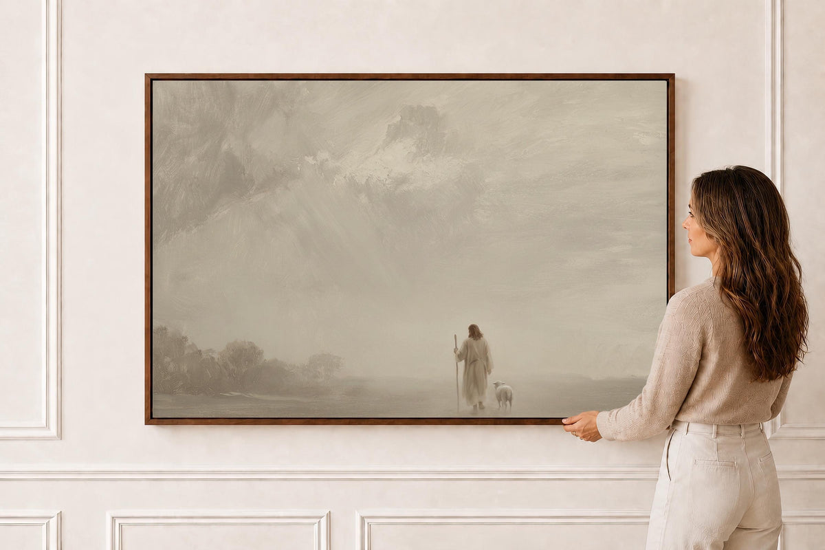 Veiled Shepherd — Psalm 23 Stormy Sky | Product view 9