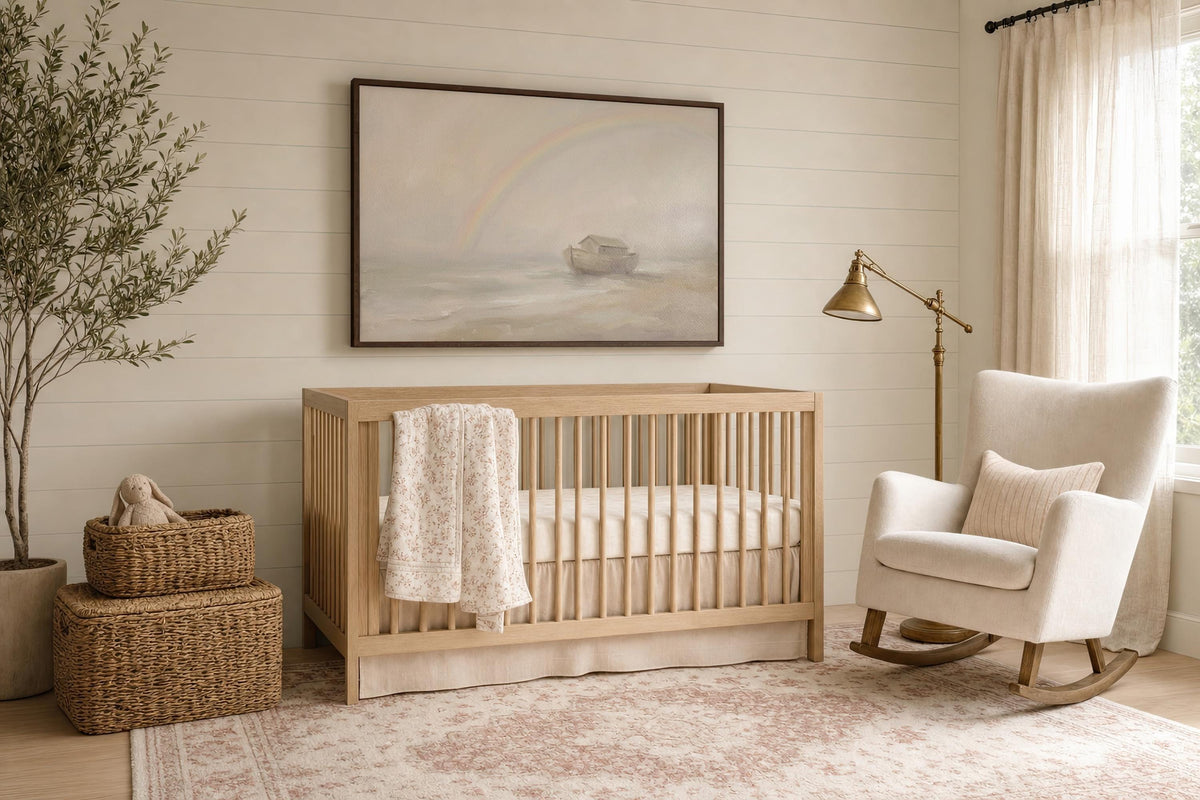 Noah's Ark — Rainbow Nursery Art | Product view 4