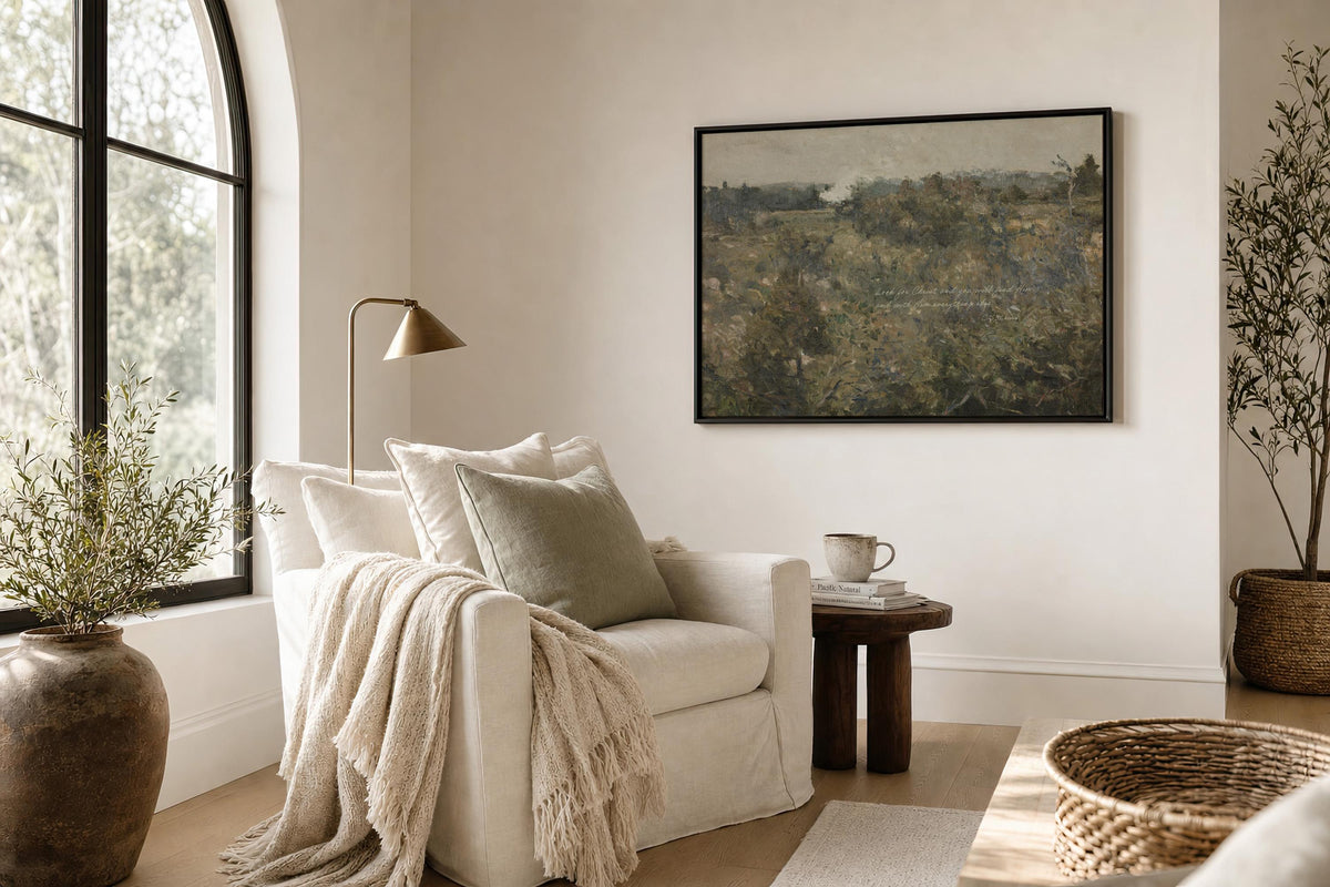 C.S. Lewis Landscape Quote — Scripture Wall Art | Product view 4