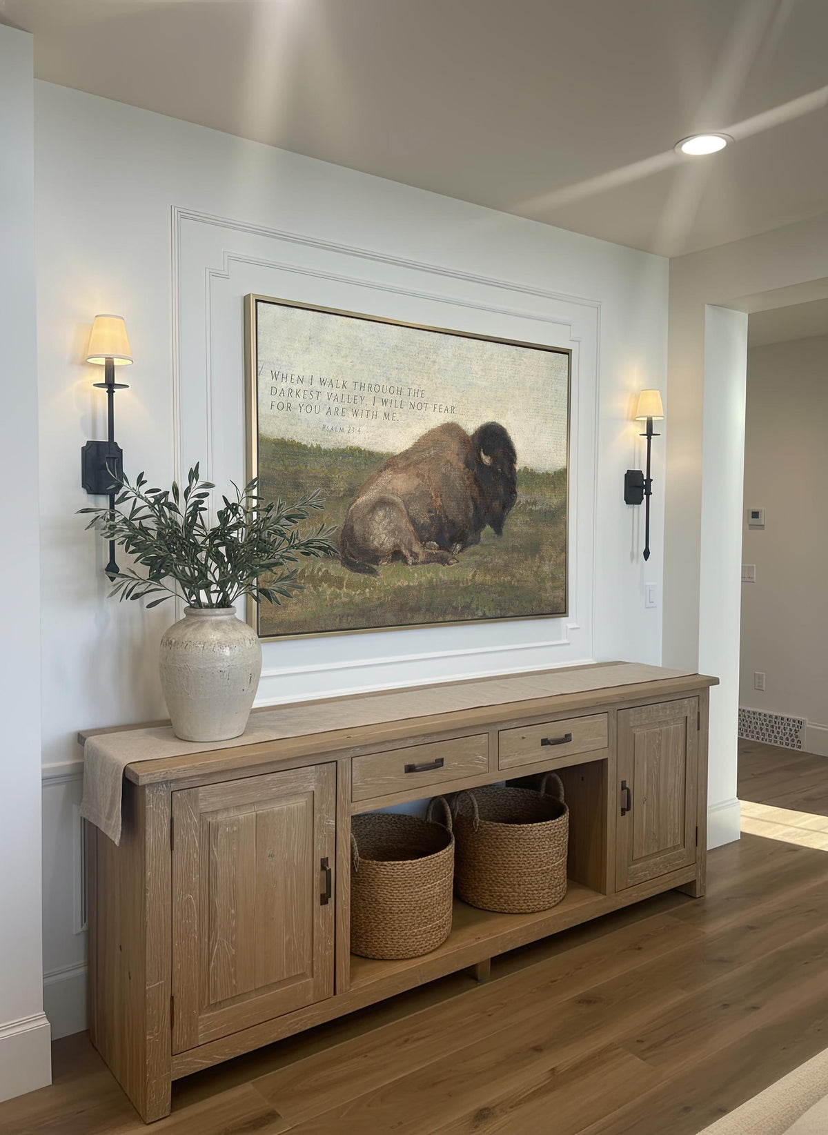 Wildlife Bison — Psalm 23:4 | Product view 6