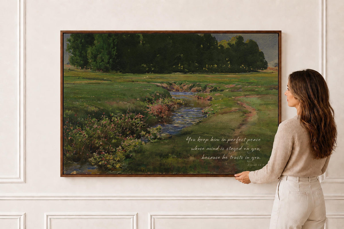 Peaceful Stream — Isaiah 26:3 | Product view 7