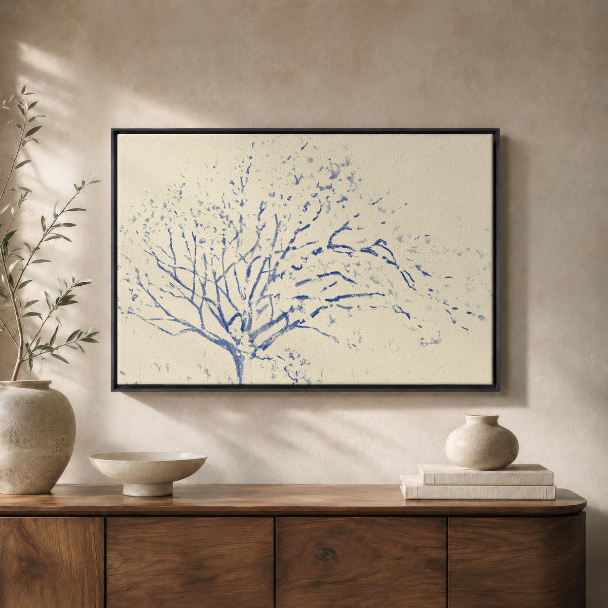 Blossom Tree Toile — Scripture Wall Art | Product view 1
