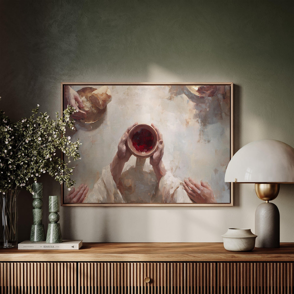 Last Supper — Communion Wall Art | Product view 3
