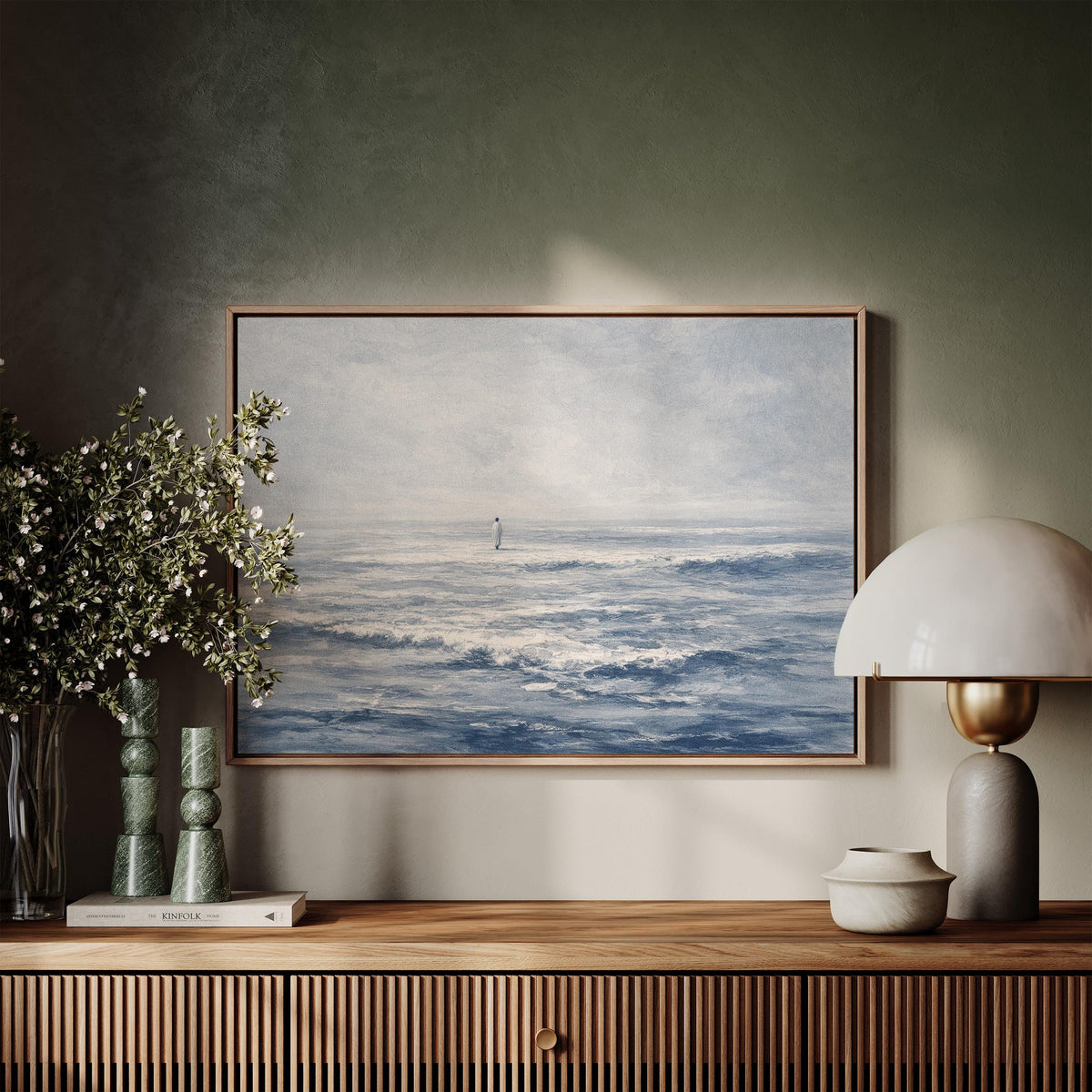 Jesus Walks on Water — Ocean Wall Art | Product view 4