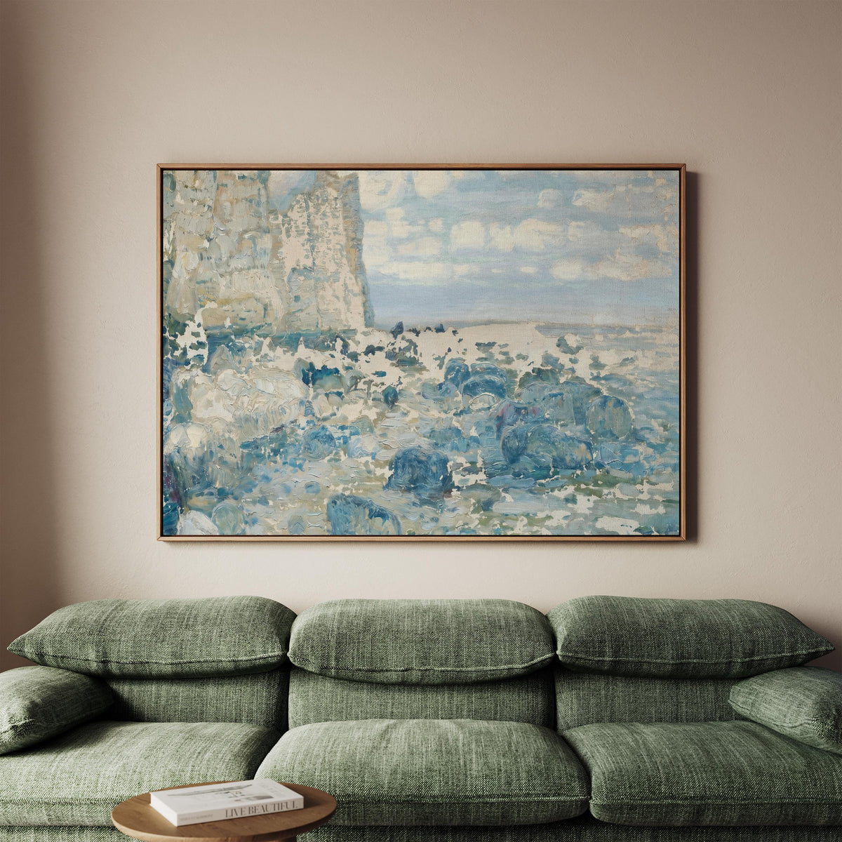 Coastal Cliff — Seascape Print | Product view 6