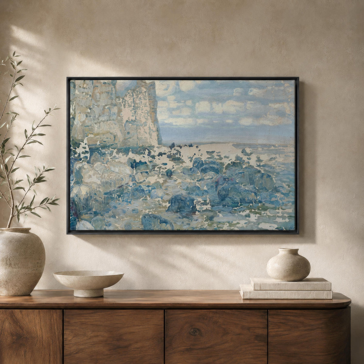 Coastal Cliff — Seascape Print | Product view 1