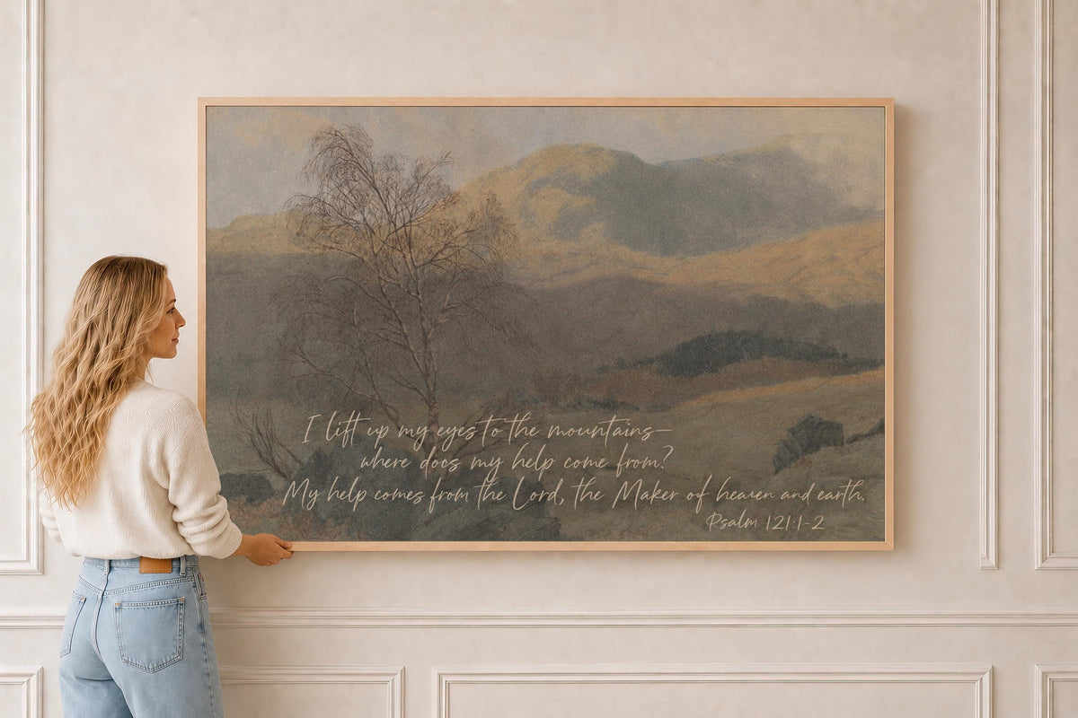 Mountain Landscape — Psalm 121 | Product view 1