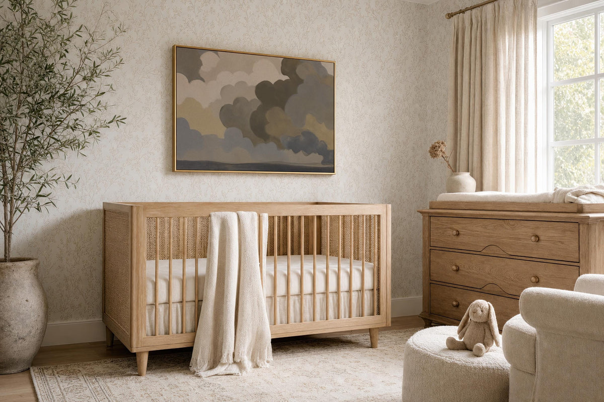 Soft Cloud Sky — Nursery Wall Art | Product view 9