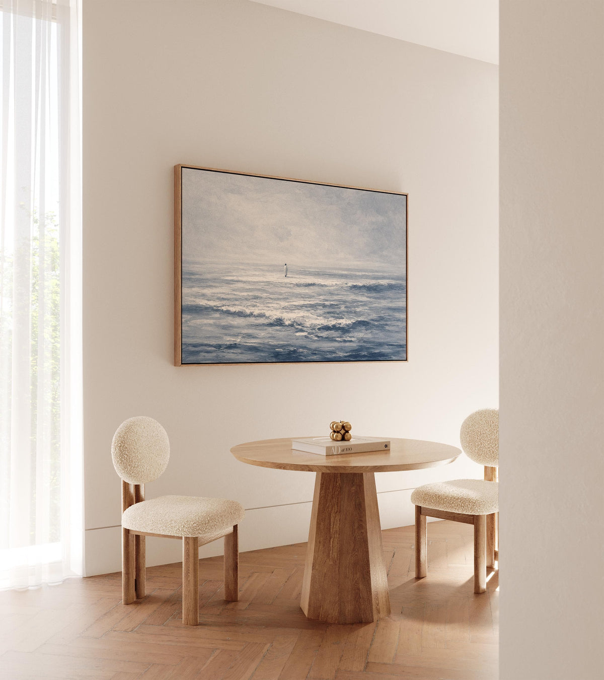 Jesus Walks on Water — Ocean Wall Art | Product view 3